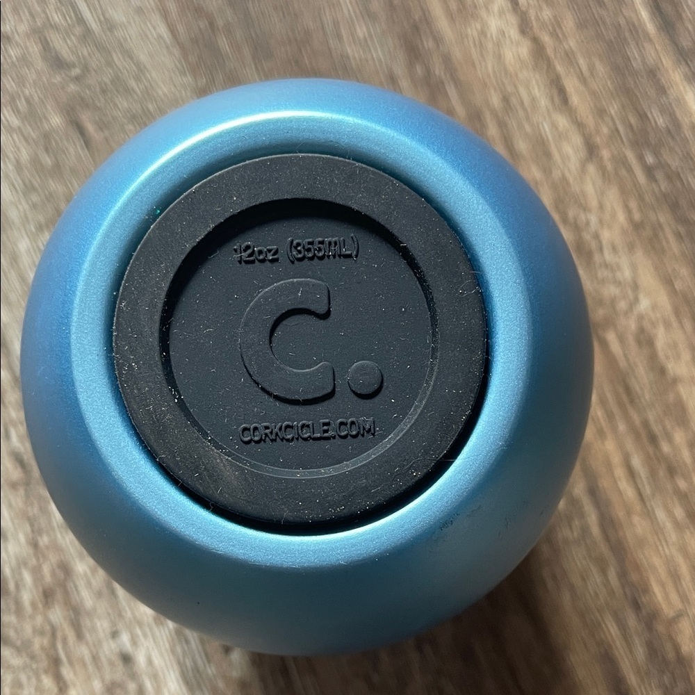 Corkcicle Metallic Blue Wine Tumbler - Picture 3 of 3